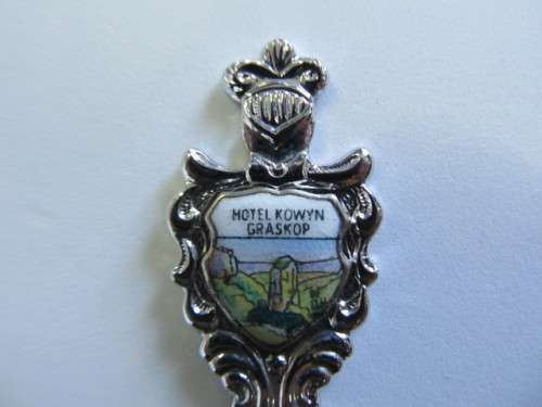 Spoon Sugar Souvenir Hotel Kowyn Graskop Silver Colour 115mm