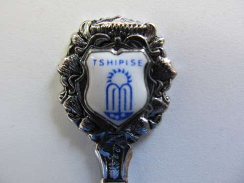 Spoon Tea Sugar Collectors Item Souvenir Tshipise Silver Colour 112mm