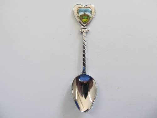 Spoon Tea Collectors Item Souvenir Echo Caves Eggo Grotte Silver Colour 90mm