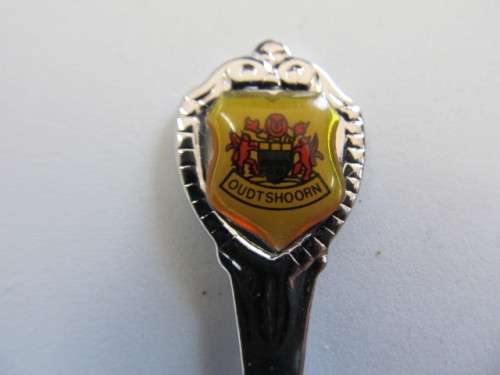 Spoon Tea Collectors Item Souvenir Oudtshoorn Silver Colour 90mm