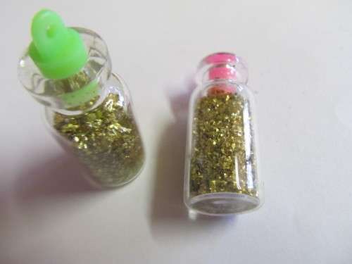 Glitter, Gold, 1pc