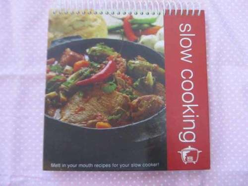 Slow Cooking Recipes, 36 Recipes, 90 Pages, Hard Cover