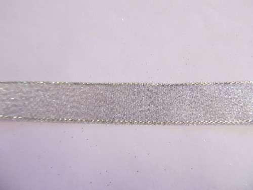 Ribbon And Lace, Ribbon Silver, 19mm Wide