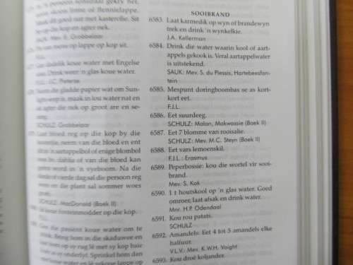 Volksgeneeskuns In Suid Afrika - Uitgebreide Versameling Boererate