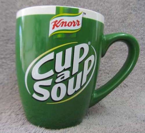 4 x Mug, Knorr, Cup a Soup, Buy per Item  - See Photo Below