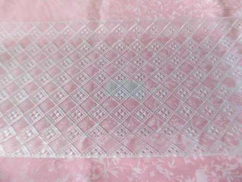 Cake Serving Plate, Rectangle Glass, Clear, 320mm x 160mm 1pc