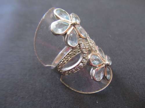 Fine Jewellery, Ring, Silver, Stamped 925, Size 18mm