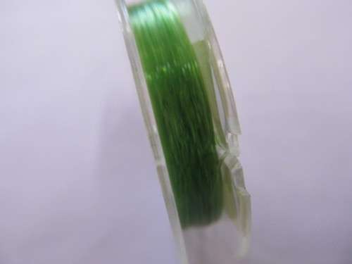 Stringing Material, Gut, Green, 0,3mm Thickness, ±10m