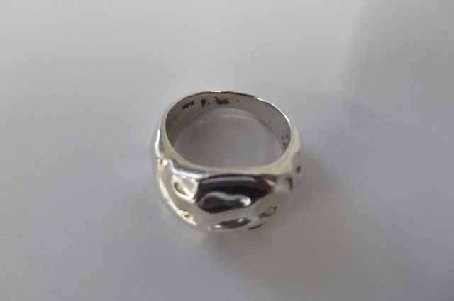 Fine Jewellery, Ring, Silver 925, Weight 8,55g, Size 18,75mm