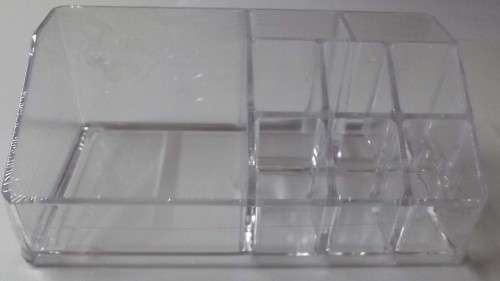 Makeup Set - Durable - Quality Acrylic Make-Up Organizer, 9 Compartments, 170mm x 90mm x 65mm