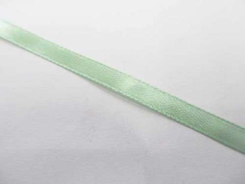 Satin Ribbon, Green, 6mm Wide, 1pc / 1 meter