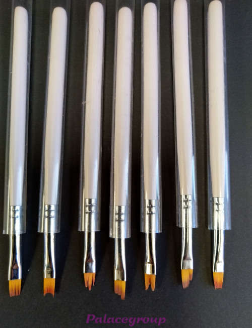 Nail Art Brush Set, 7pc / 1 Set, See Below.