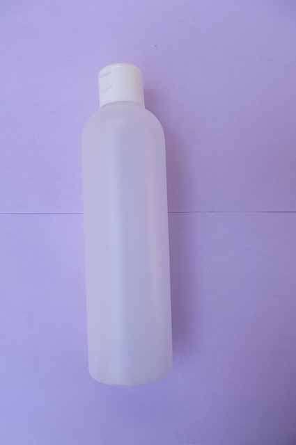 Bottle, Flip Lid, Acrylic, White, 250ml, 1pc
