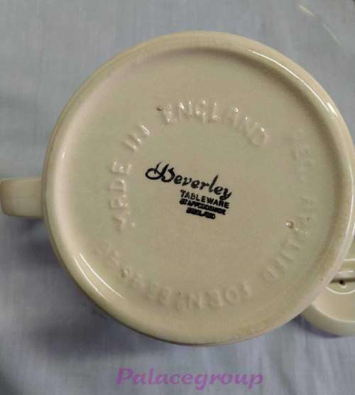 Beverley Tableware, Staffordshire, 4pc Tea Set With Hot Covers, Made In Engeland, Design No. 884646