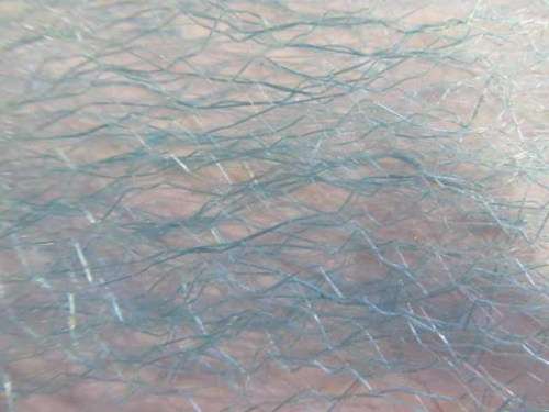 Skeleton Leaf Net Ribbon, Turquoise, 100mm Wide, 300mm Lenght, 1pc