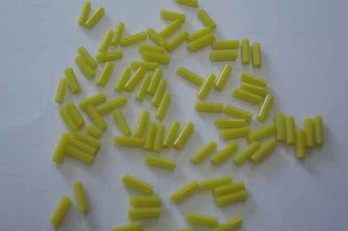 Beading Supplies, Seedbeads, Yellow, Bugle, 11gr