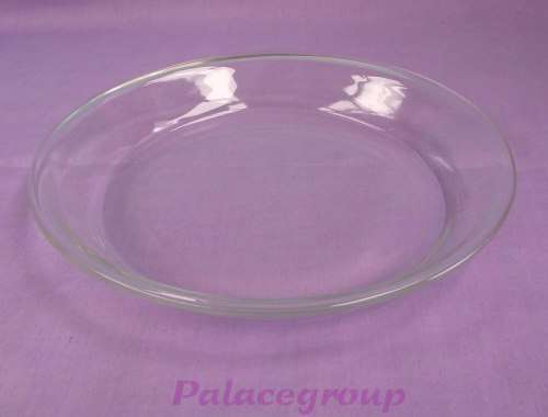 Anchor Hocking -Fire King Clear Glass Dish, USA, Clear Glass, 23cm, Ovenware,See Photos...