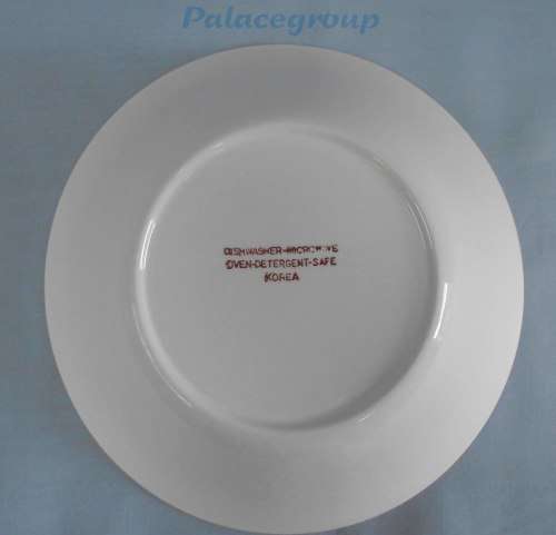 Salad Bowl White and Blue Flower, Made In Korea, Microwave/Oven/Dishwasher/Detergent Safe, ±600ml