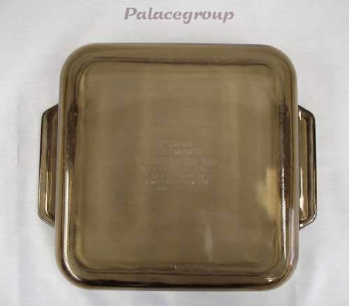 Anchor Ovenware Square Baking Dish - USA, Oven And Microwave Safe, Tinted Glass, 2liter, See Photos
