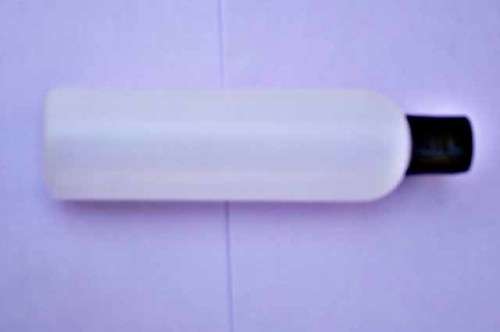 Bottle, Disc Lid, Acrylic, White With Black Lid, 250ml, 1pc