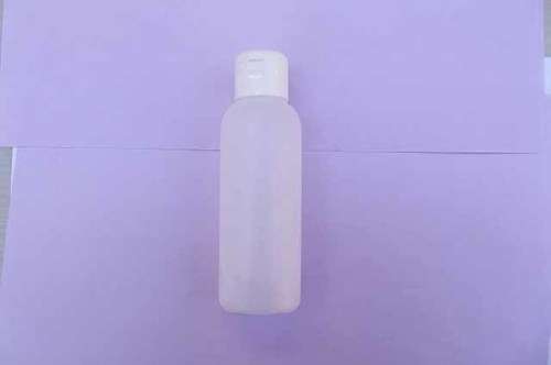 Bottle, Disc Lid, Acrylic, White, 125ml, 1pc