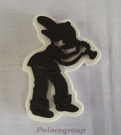 Decor Stamps, Paintcraft, Boy, 10cm x 6cm, Decorating Walls-Doors-Ceilings-Wood-Fabric-Paper