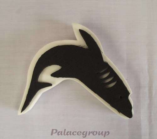Decor Stamps, Paintcraft, Shark, 11cm x 10cm, Decorating Walls-Doors-Ceilings-Wood-Fabric-Paper
