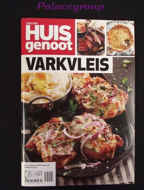 Huisgenoot 2018 - 2019, Varkleis, 32 Resepte, Sagte Band, 66bl