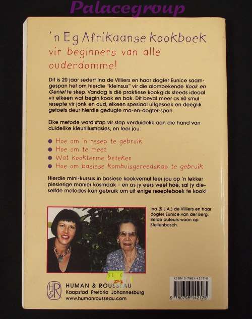 Klein Kook En Geniet, Volkleur, +60 Resepte, Sagte Band, A4, 172bl