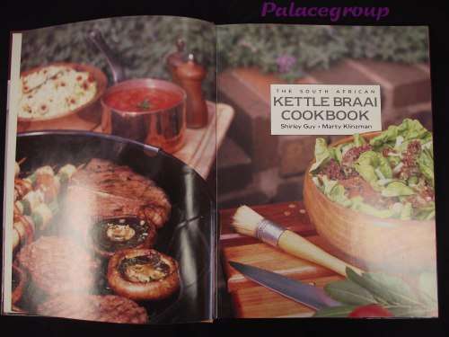 The South African Kettle Braai Cookbook, Shirley Guy - Marty Klinzman, +200Rec, 112pg, Hardcover, A4