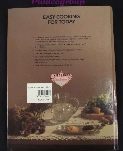 Easy Cooking For Today, Smart and Simple Cooking, Pol Martin, +600Rec, 608pg, Hardcover, A4