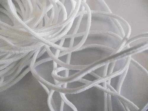 Stringing Material, Elastic, White, Hat Elastic, 1pc / 1 Meter