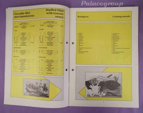 Kyk-En-Kook, Look And Cook, Stuffed Fillet With Tomato Sauce, Deona Tait, 4 Recipes, 15Pg, P/B, A4