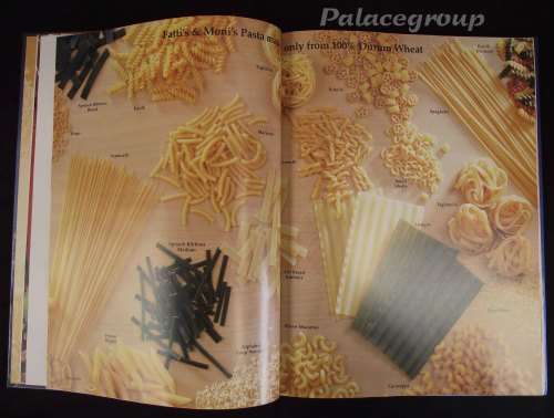 Pasta Cookbook, Fatti`s & Moni`s, Irene Ward, Full Colour, 106 Pg, 125 Recipes, Hardback, A4