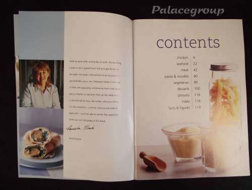 Meals In Minutes Midweek - Women`s Weekly Cookbooks, 120 Pg, +82 Recipes, Paper Back, A4