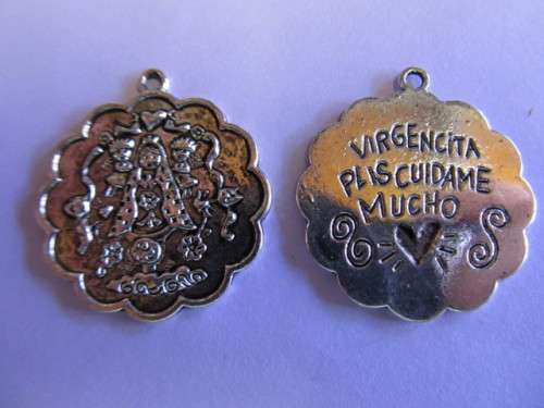 Pendant, Metal, Nickel Colour, 32mm, 1pc