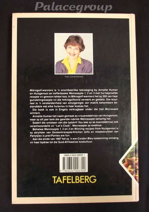 Mikrogolf - Wenners, Anette Human, 300 Resepte, 200 Bladsye, Hardeband, A4