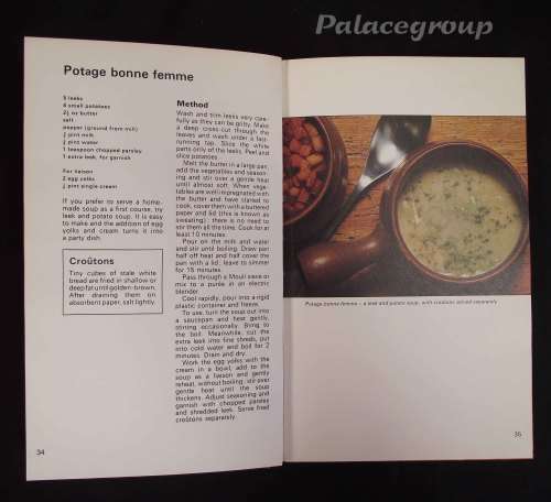 Home Freezing, Cordon Bleu, 143 Pg, +115 Recipes, Hard Back, A5
