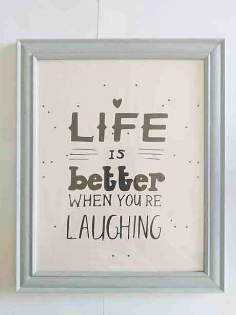 Photo Frame, Grey With Glass, Synthetic Material, Inside 25cm x 19cm, Outer 29cm x 24cm, 1pc