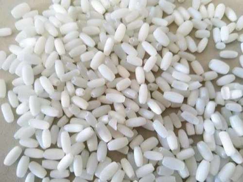 Cat`s Eye Beads, Oval, White, ±8mm x 4mm, ±12pc