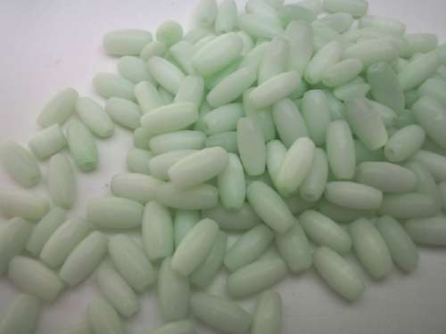 Cat`s Eye Beads, Oval, Shades Of Green, ±8mm x 4mm, ±12pc