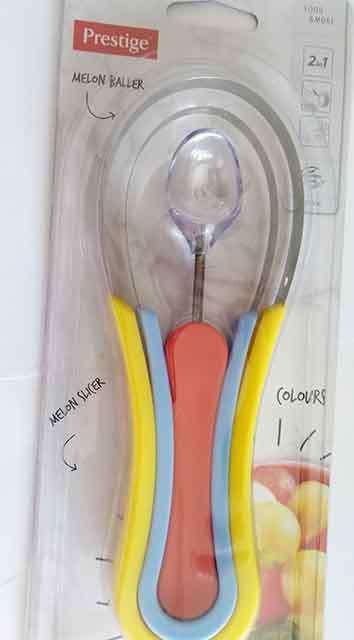 Melon Baller And Slicer Set, Makes Melon Balls And Slices Melons
