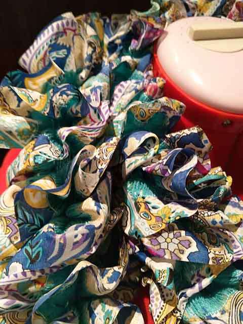 Scarf, Hand Made, Multi Colour, 230cm, 1pc