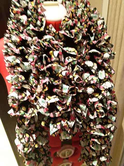 Scarf, Hand Made, Multi Colour, 230cm, 1pc