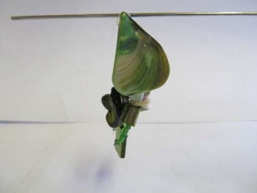 Pendant, Shell, Green, 58mm, 1pc