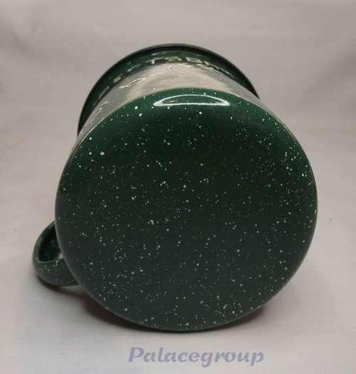 Vintage - Collectable, Green Enamel Mug (Lambertsbaai Dop Beker) 500ml, 1pc