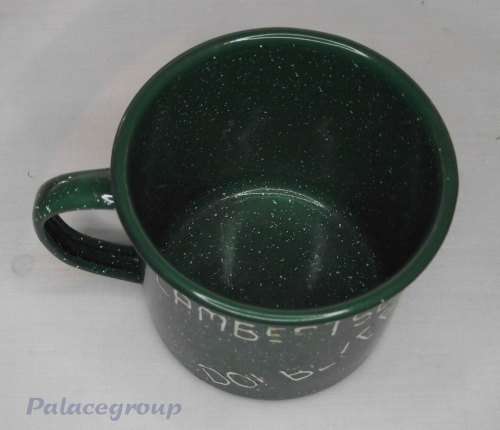 Vintage - Collectable, Green Enamel Mug (Lambertsbaai Dop Beker) 500ml, 1pc