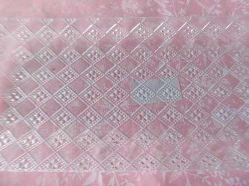 Cake Serving Plate, Glass, Clear, 260mm x 120mm, 1pc
