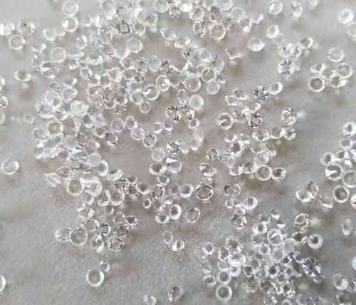 Rhinestones, Pointed, Clear, Mixed Sizes, ±50pc