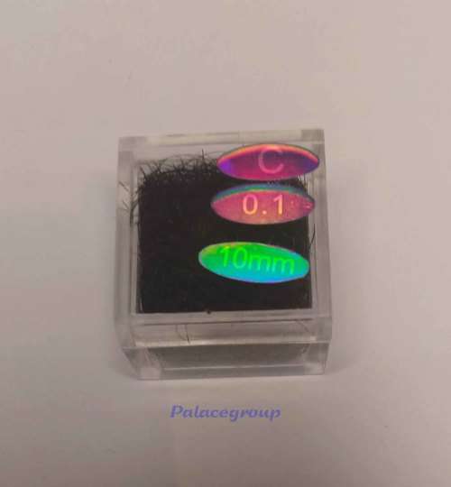 Individual Lashes, C Shape, 0.1mm, 10mm Lenght, See Photo For More Info